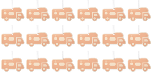 18x Lippert Hangable Air Freshener | Home Sweet Home Scent | Motorhome Design