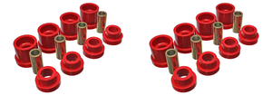 2x Dramatically Improve Handling | Red Poly Bushings 95-98 Nissan 240SX