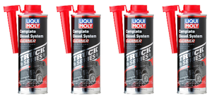 4x Liqui Moly Fuel System Cleaner 20252 Truck Series; For Diesel; 500 Milliliter Metal Container; Single