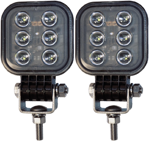 2x High Vibration Resistance Work Light | 500 Lumens LED | Peterson Mfg. | Durable Aluminum Body