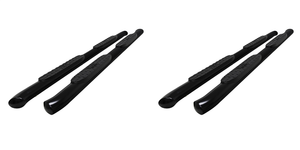 2x Upgrade Your 2020-2023 Gladiator JT | Westin Automotive Pro Traxx 4" Nerf Bar Set | Black Textured Powder Coat | Heavy-Duty Steel Build | Easy Bolt-On Installation