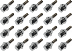 20x Heavy Duty Lug Bolts Set | Various Fitment 2013-2023 | Dodge Chrysler Jeep | Durable Steel, Corrosion-Resistant, Lifetime Warranty