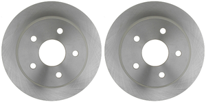 2x Raybestos Brakes R-Line Brake Rotor | OE Replacement for 1999-2004 Jeep Grand Cherokee