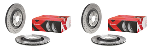 2x Enhance Your Audi's Braking Performance with Brembo Xtra Vented Brake Rotor | High Carbon Cast Iron 2x Enhance Your Audi's Braking Performance with Brembo Xtra Vented Brake Rotor | High Carbon Cast Iron