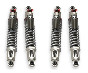 2x Revolutionize Your Ride with Falcon 3.3 Coil Over Shock Absorbers | Adjustable Dampening, 0-3-1/2 Inch Lift