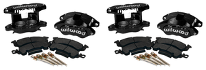 2x Upgrade Your Braking Power | Wilwood Dual Piston Brake Caliper Kit | BP-10 Metallic Pads | Black Aluminum | Street/Track Use 2x Upgrade Your Braking Power | Wilwood Dual Piston Brake Caliper Kit | BP-10 Metallic Pads | Black Aluminum | Street/Track Use