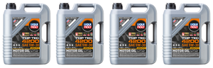 4x Maximize Performance with Liqui Moly Top Tec 4200 Oil | Synthetic SAE 5W-30 | 5L Jug
