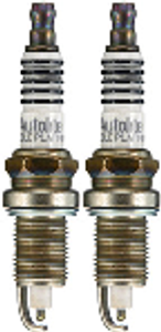 2x Autolite Spark Plug | Double Platinum OE Replacement | Plasma-Welded Tips | Improved Durability | Copper Core