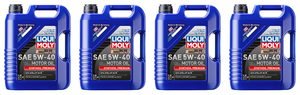 4x Liqui Moly Oil 2041 Synthoil Premium; SAE 5W-40; Synthetic; 5 Liter Jug; Single