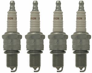 4x Champion Plugs Spark Plug | Copper Plus for Superior Performance | OE Replacement | Limited Lifetime Warranty