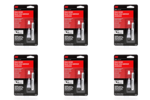 6x 3M Interior Rear View Mirror Adhesive | Strong Bonding for Mirror Fixation