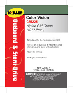 Moeller Marine GM Alpine Green Engine Paint | For All Outboard/Inboard Engines | Oil & Gas Resistant Moeller Marine GM Alpine Green Engine Paint | For All Outboard/Inboard Engines | Oil & Gas Resistant
