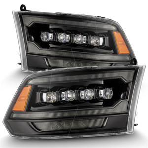 AlphaRex USA Headlight Assembly 880557 NOVA-Series; LED Bulb; Projector Beam With Daytime Running Light/Sequential Signal; Osram LED; Clear Polycarbonate Lens; Alpha Black Housing; DOT/SAE Approved; Set Of 2 AlphaRex USA Headlight Assembly 880557 NOVA-Series; LED Bulb; Projector Beam With Daytime Running Light/Sequential Signal; Osram LED; Clear Polycarbonate Lens; Alpha Black Housing; DOT/SAE Approved; Set Of 2