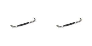 2x Westin Automotive 3 Inch Round Bent Nerf Bar | E-Series | Stainless Steel Polished Finish 2x Westin Automotive 3 Inch Round Bent Nerf Bar | E-Series | Stainless Steel Polished Finish