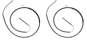 2x Upgrade Your Parking Brake with Raybestos Brakes | 85.5 Inch Cable Length | Corrosion-Resistant Steel | Easy Installation