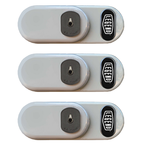 Ultimate Security Entry Door Lock | SlamLock Operation | White Steel Construction Ultimate Security Entry Door Lock | SlamLock Operation | White Steel Construction