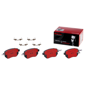 Brembo Ceramic Brake Pads Set | Fits Various Infiniti & Nissan Models | Low Dust, Premium Hardware | D969-7870 Brembo Ceramic Brake Pads Set | Fits Various Infiniti & Nissan Models | Low Dust, Premium Hardware | D969-7870