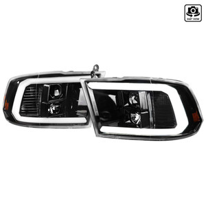 High Performing Headlight Assembly for Ram 2500 3500 1500 | Dual Projector Lights with LED C-Bar High Performing Headlight Assembly for Ram 2500 3500 1500 | Dual Projector Lights with LED C-Bar