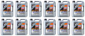 12x Optimum Stability 5W-30 Synthetic Oil | Liqui Moly | 5L Jug | Smooth Running & Reduced Emissions