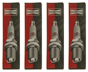 4x Champion  Iridium Spark Plug | Maximum Performance, Longer Life, Premium Quality