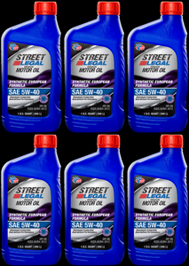 6x VP Racing Synthetic Oil | SAE 5W-40 | High Performance | Street Legal