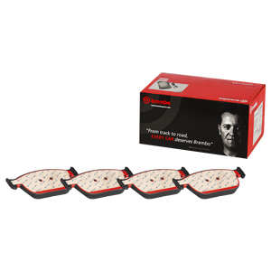 Brembo Ceramic Brake Pad Set | Low Dust, Premium Quality, Set Of 4 Brembo Ceramic Brake Pad Set | Low Dust, Premium Quality, Set Of 4