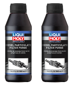 2x Liqui Moly Diesel Particulate Filter Cleaning Solution | Pro Line | Powerful DPF Cleaner Spray | Enhances Engine Performance