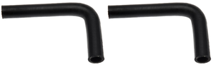 2x Gates OE Replacement Heater Hose | 0.62 Inch Diameter, 9.6 Inch Length | EPDM Tube | Engineered for Performance