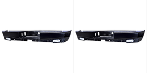 2x Best Chevrolet Silverado 3500 HD Bumper | Heavy Duty Steel | HDX Bandit Design | LED Lights & Mounting Hardware Included