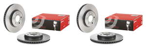 2x Brembo Brake Rotor for Dodge & Chrysler | High Carbon Cast Iron, Superior Cooling, 2-Year Warranty 2x Brembo Brake Rotor for Dodge & Chrysler | High Carbon Cast Iron, Superior Cooling, 2-Year Warranty