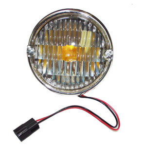 Upgrade Your Jeep CJ5/CJ7 with Clear Lens Parking/Turn Signal Light Assembly | Authentic Crown Automotive Quality
