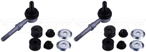 2x Durable Black Stabilizer Link Kit | Fits 1993-2001 Infiniti I30, Nissan Altima/Maxima | OE Replacement