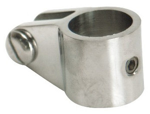 Marine Series Boat Bimini Top Jaw Slide | Round Tube, Stainless Steel, Silver | Fits 1 Inch Tubing | Set Screws/Bolt Included Marine Series Boat Bimini Top Jaw Slide | Round Tube, Stainless Steel, Silver | Fits 1 Inch Tubing | Set Screws/Bolt Included