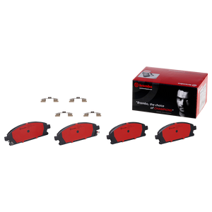 Brembo Ceramic Brake Pads | Low Dust Formulation | Set Of 4 | Fits Various Vehicles 1996-2009 Brembo Ceramic Brake Pads | Low Dust Formulation | Set Of 4 | Fits Various Vehicles 1996-2009