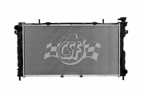 CSF Radiator for 2005-2007 Chrysler Town & Country, Grand Caravan | Crossflow Aluminum Core | Transmission Cooler | Durable & Leak Tested