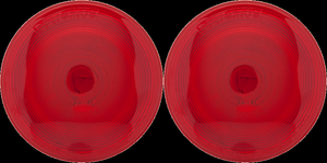 2x Ultra-Durable 4-1/4" Round Trailer Light | Waterproof & Sonically Sealed | Red Polycarbonate | 12.8V DC 2x Ultra-Durable 4-1/4" Round Trailer Light | Waterproof & Sonically Sealed | Red Polycarbonate | 12.8V DC