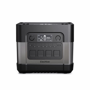 ElecHive 2500 Power Bank | 2500Wh Capacity Battery Pack | Fast Charging Portable Generator with Multiple Ports ElecHive 2500 Power Bank | 2500Wh Capacity Battery Pack | Fast Charging Portable Generator with Multiple Ports