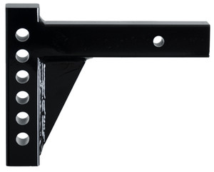 Heavy-Duty 2-1/2 Inch Weight Distribution Hitch Shank | 13 Inch Rise | 9 Inch Drop