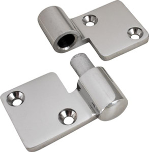 Heavy Duty 316 SS Boat Door Hinge | Take-Apart Left Sided | Made in USA