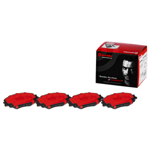 Brembo Ceramic Brake Pads Set Of 4 | NAO Formula for Comfortable, Quiet, Smooth Braking Brembo Ceramic Brake Pads Set Of 4 | NAO Formula for Comfortable, Quiet, Smooth Braking