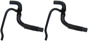 2x Durable | High-Quality EPDM Radiator Hose | Fits Dodge Caliber Jeep Compass Patriot