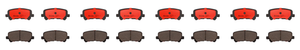 4x Quiet & Clean Braking | Brembo Brake Pads, Ceramic, Set Of 4 - Honda Pilot 2012-2015 4x Quiet & Clean Braking | Brembo Brake Pads, Ceramic, Set Of 4 - Honda Pilot 2012-2015