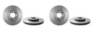 2x Brembo Brake Rotor | Unique Metal Finish | Corrosion & Temperature Resistance 2x Brembo Brake Rotor | Unique Metal Finish | Corrosion & Temperature Resistance