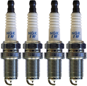 4x NGK Spark Plugs Spark Plug 6507 Laser Iridium Spark Plug; IFR6B; OE Replacement; Single