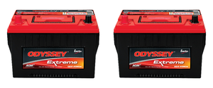 2x Extreme Performance Odyssey Battery 34 Group Size | 850 CCA 1500 CA | Absorbed Glass Mat TPPL | Dual Purpose | Limited Commercial Warranty