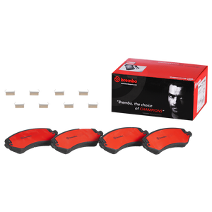 Enhance Braking Performance with Brembo Ceramic Brake Pad Set | Fits Various 2001-2007 Dodge, Chrysler, Jeep | Low Dust, Premium Hardware Enhance Braking Performance with Brembo Ceramic Brake Pad Set | Fits Various 2001-2007 Dodge, Chrysler, Jeep | Low Dust, Premium Hardware