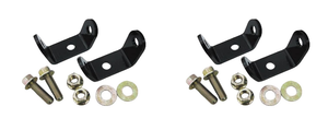 2x IMMI BoatBuckle Trailer Boat Tie Down Bracket | Bolt Onto Frame | Black Steel, Easy Install