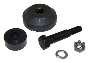 Black Metal/Rubber Transfer Case Mount | 2 Mounts/Washer/Bolt/Nut Included