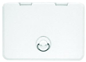 Sure-Seal Boat Hatch | Horizontal or Vertical Access | 15x11 Inches | Lockable | Watertight | Polar White Sure-Seal Boat Hatch | Horizontal or Vertical Access | 15x11 Inches | Lockable | Watertight | Polar White