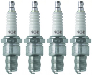 4x NGK B9EG Racing Spark Plug | Specially Designed for Extreme Performance | Fine Wire Center, Copper Core, Easy Install